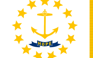 Rhode Island flag