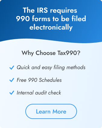 Form 990 Filing Due Date