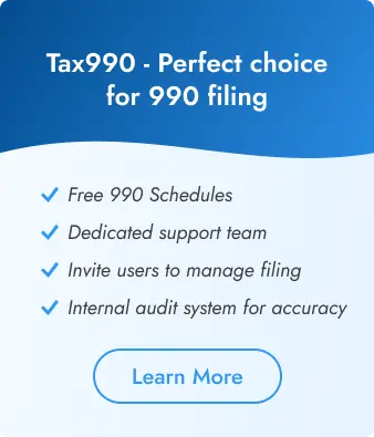 Form 990 Filing Due Date