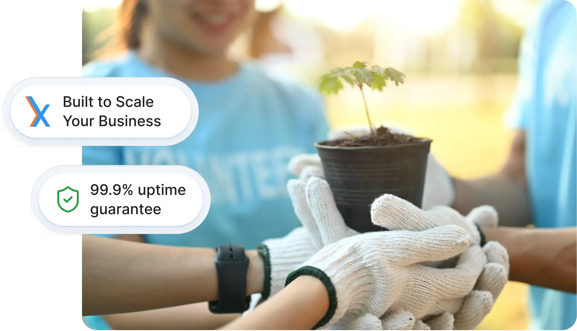 Scalable for Growing Nonprofit Needs
