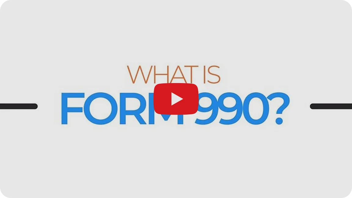 What is Form 990?