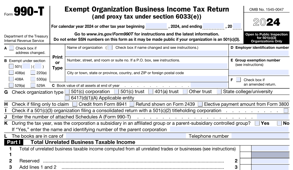 Basic Information about your Organization