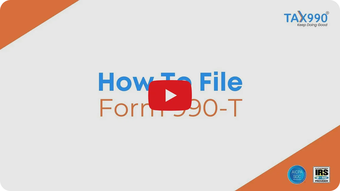 How To File Form 990-T