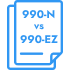 Form 990-N Vs Form 990-EZ