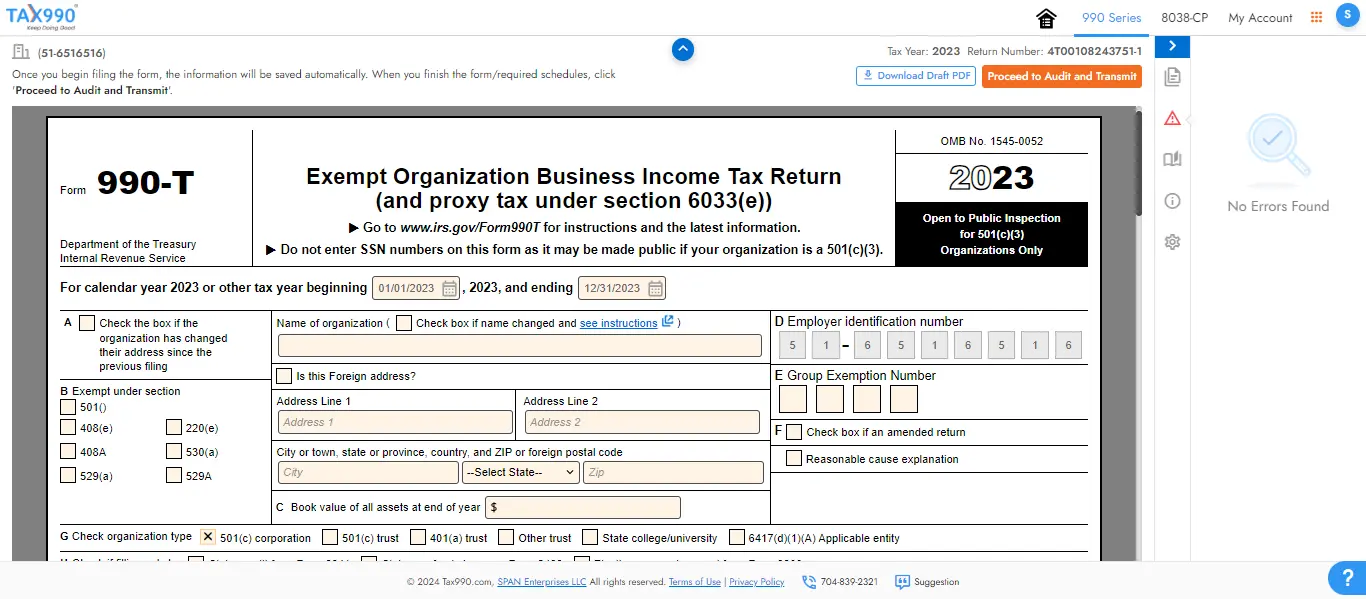 Enter Form Data