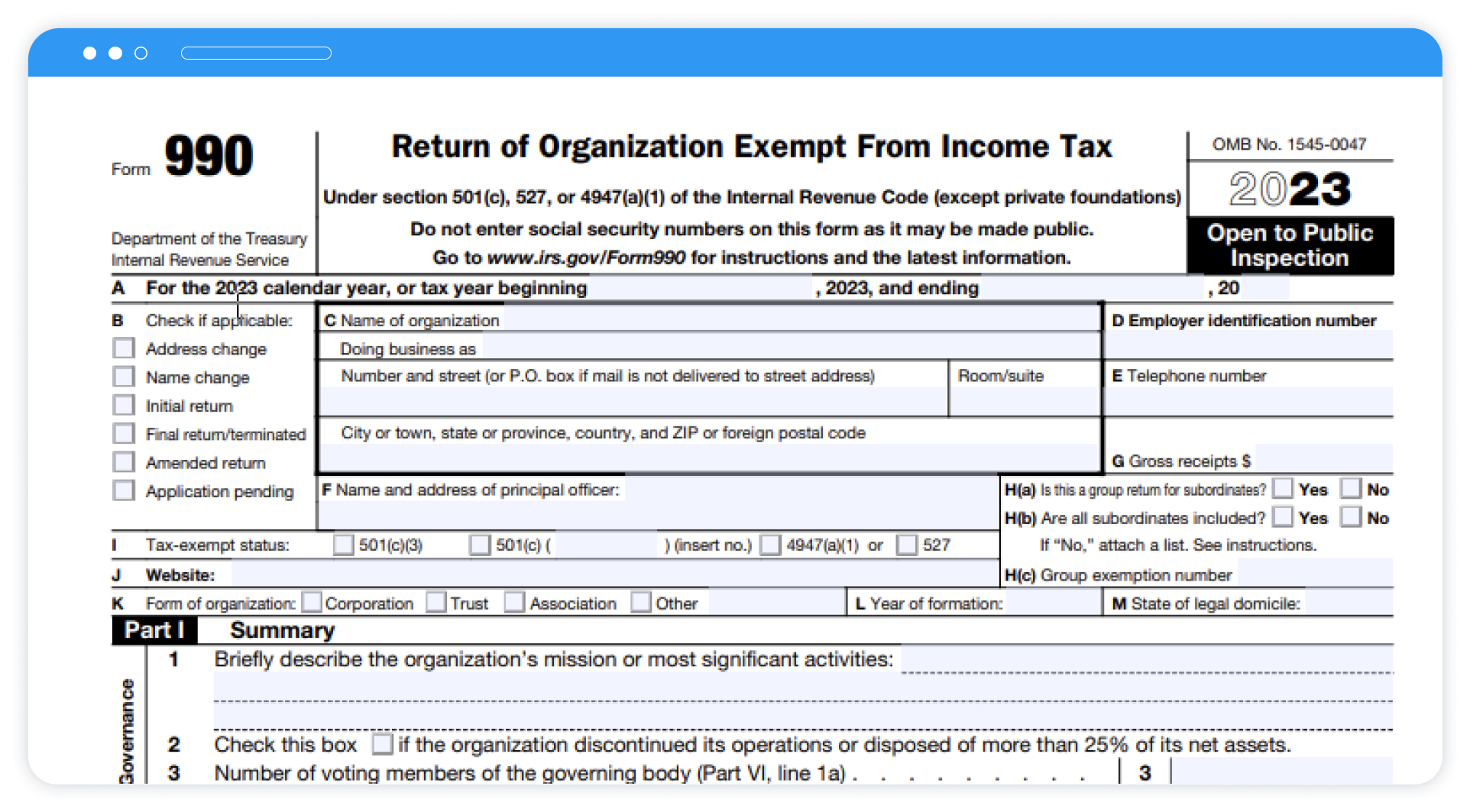 Tax990’s Internal Audit System - Overview