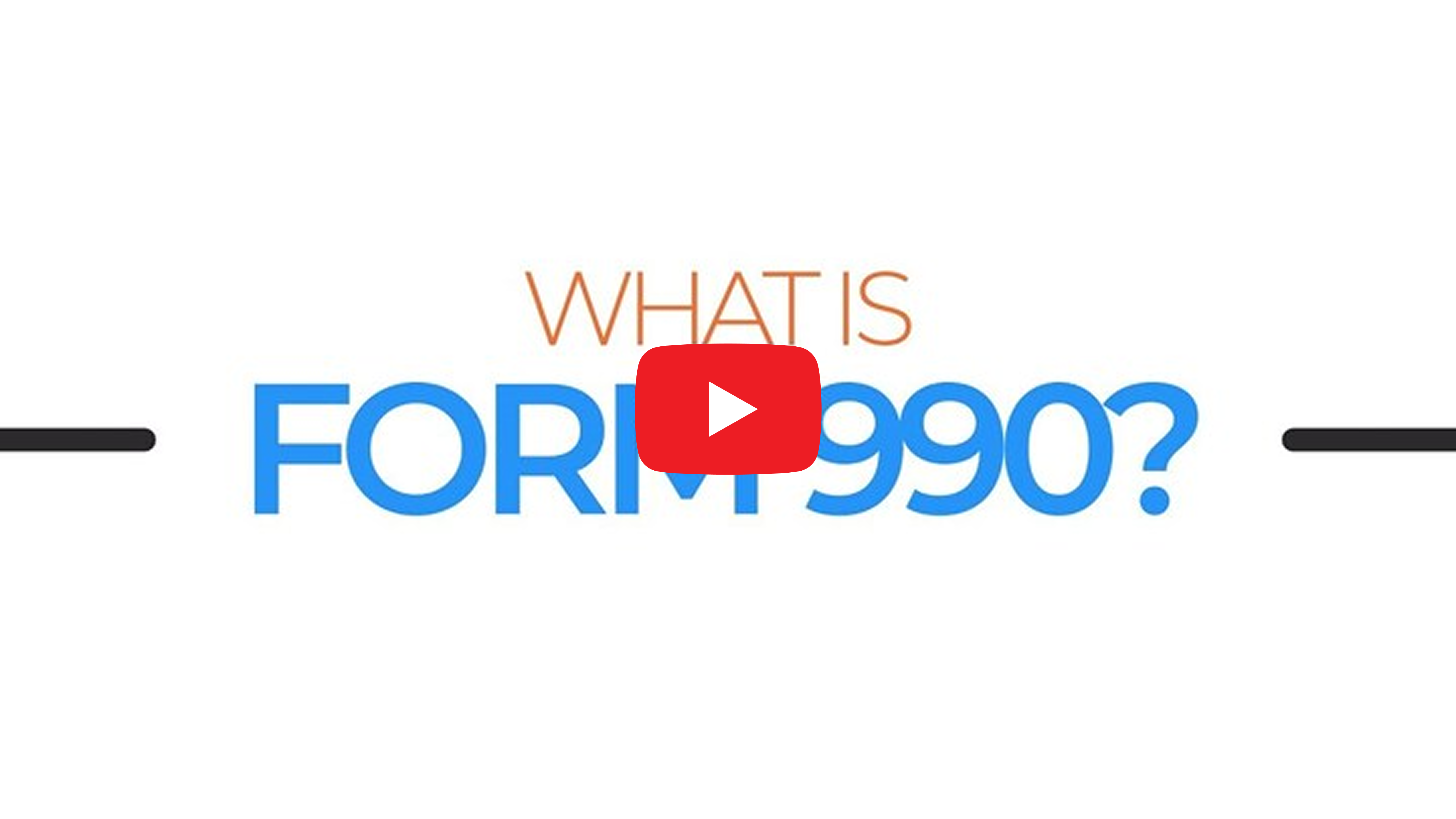 What is Form 990?